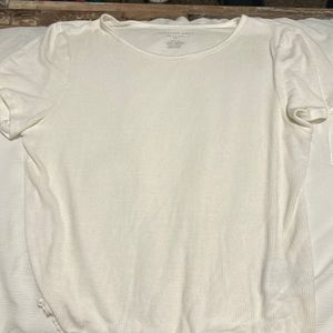 White American eagle crop top! So cute and soft.